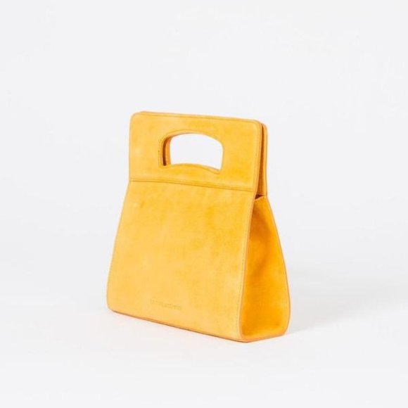 NWT!! gorgeous CREATURES OF COMFORT Gilda Bag - Suede Grey/ Blue - Picture 12 of 12